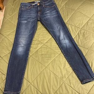 JOIE mid rise skinny blue jeans size 28